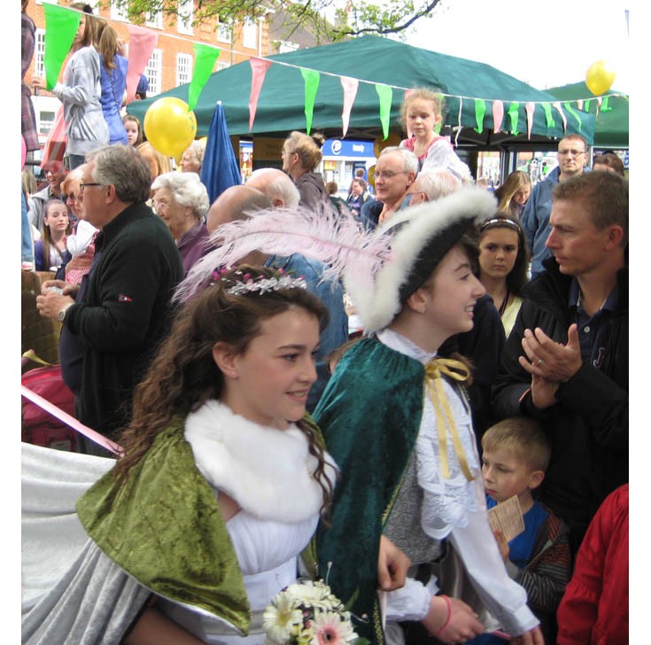 Banstead May Queen and her Prince