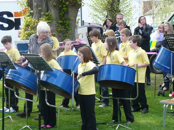Epsom Down School Steel Band at Banstead May Fayre