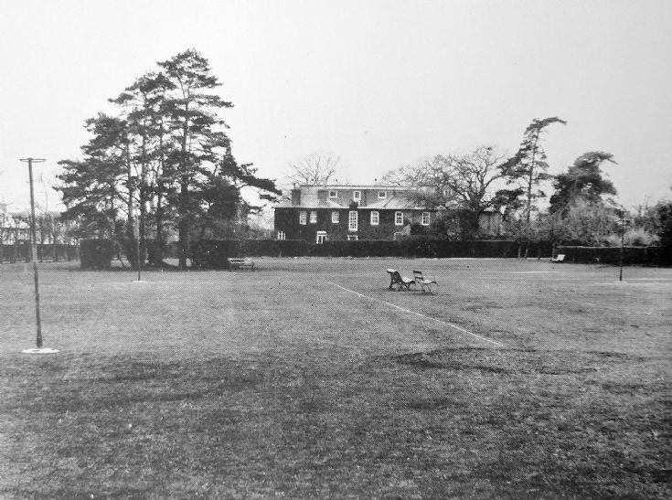 The Lodge Banstead = view from playing fields