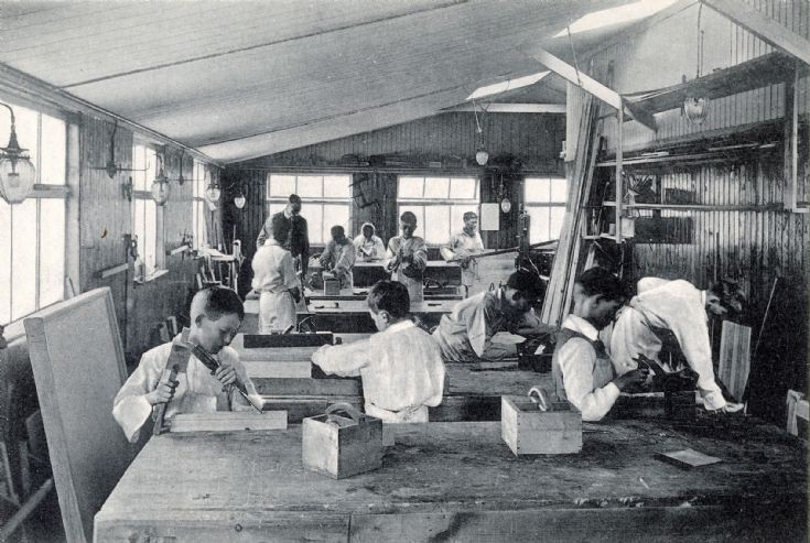 Banstead Hall carpenters shop