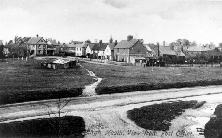 Burgh Heath. - view from the Post Office