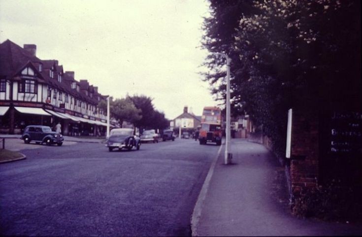 Banstead High Street, in the 1960s.