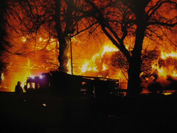 The Great Fire of Banstead 12th December 2008.