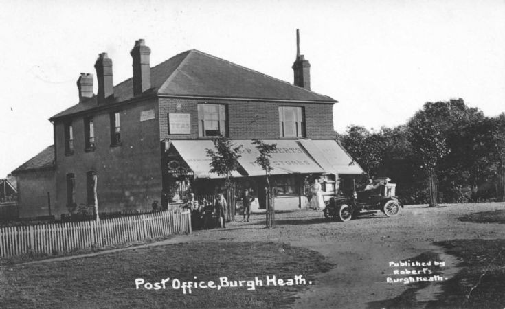 Roberts Stores/Post Office, Burgh Heath