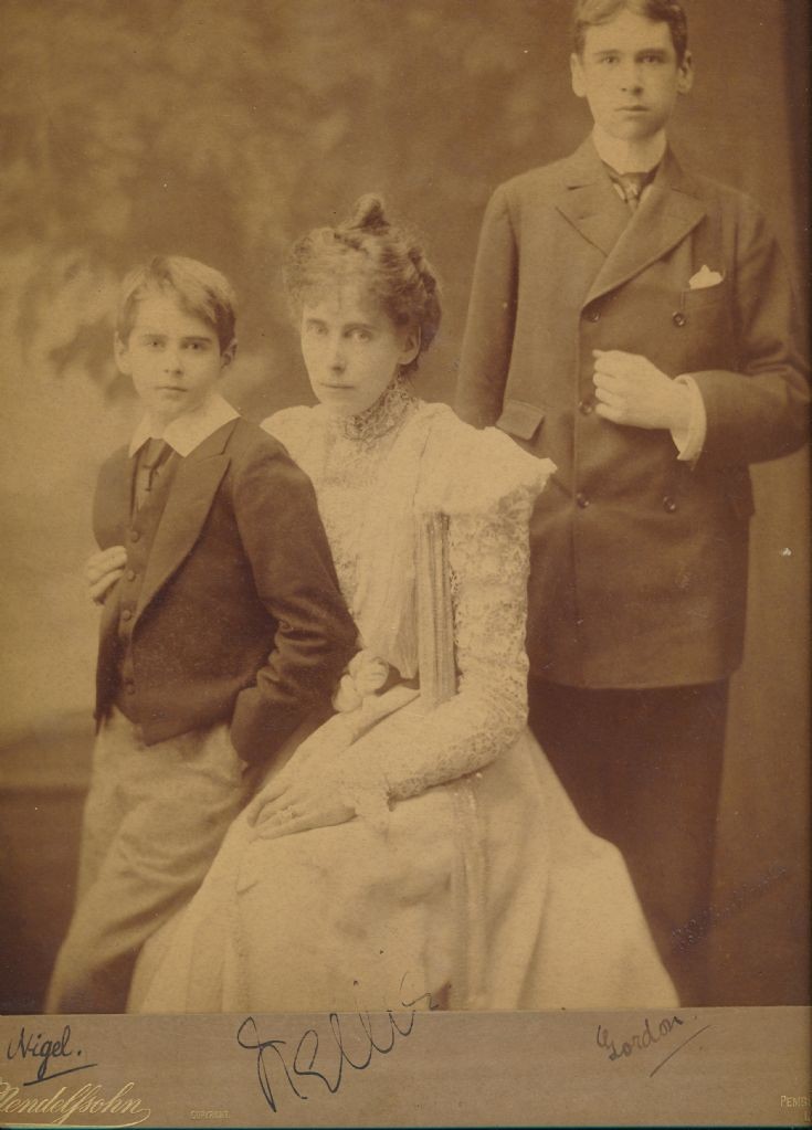 Nigel, Helen, and Gordon Colman