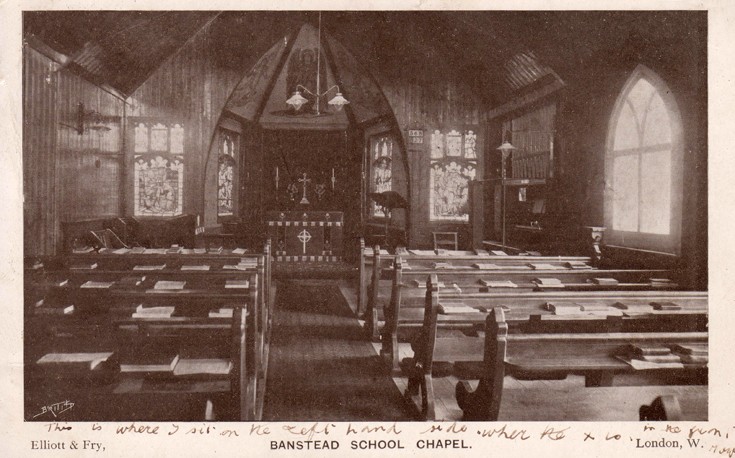 Banstead School Chapel (Banstead Hall?)