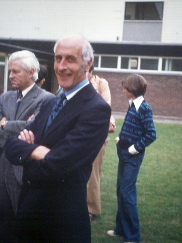 Mr Hayes, headmaster of Banstead County