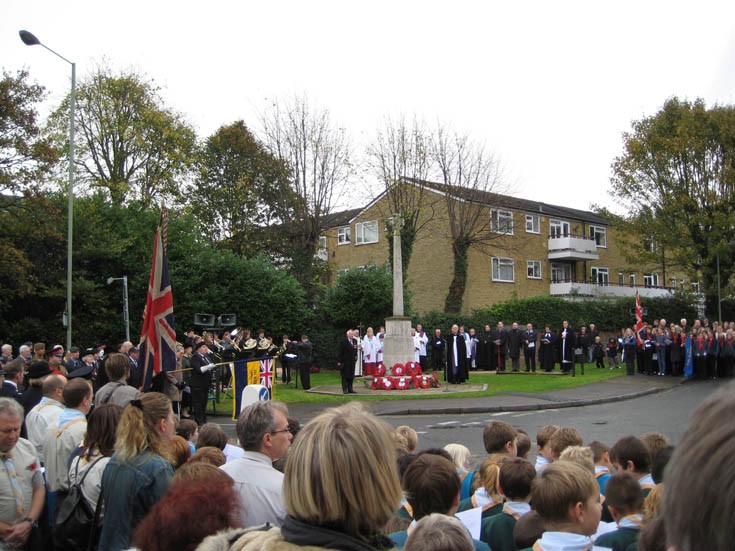 Remembrance Day 2009 at the Banstead War Memorial