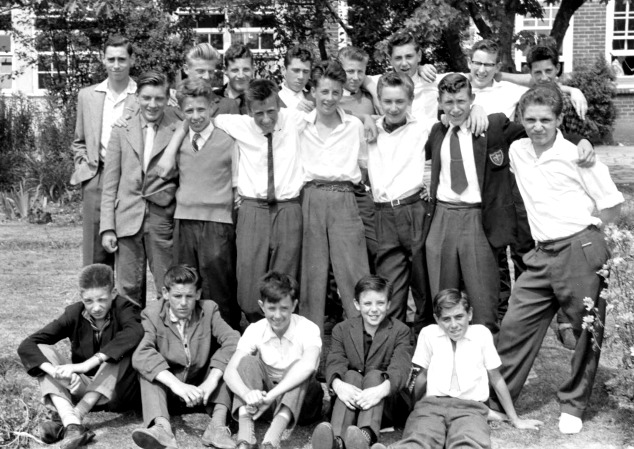 Form 4B, Picquets Way Boys School, 1958-59