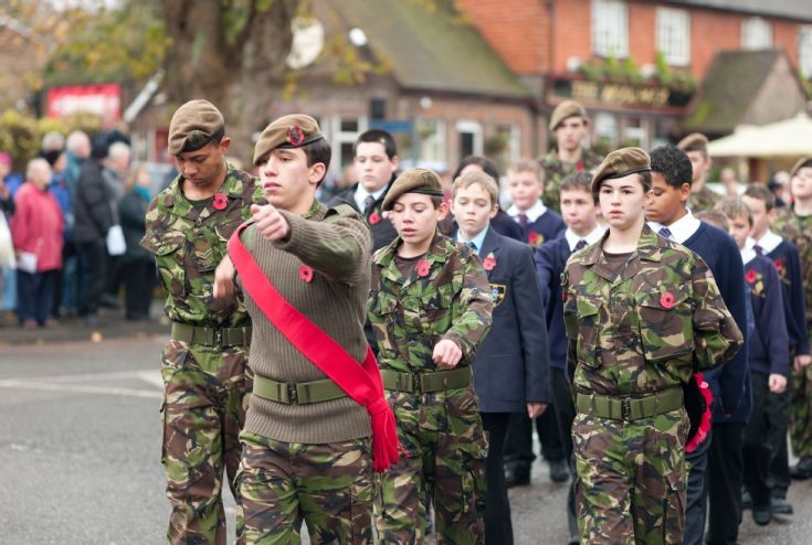 Remembrance Day 2009 - Army Cadets parade
