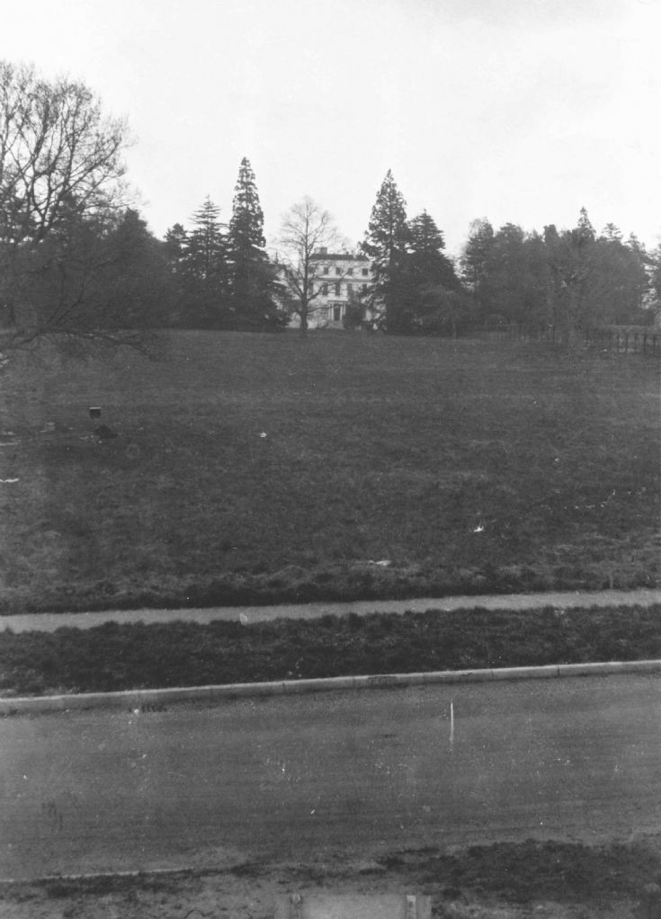 Garratts Hall shortly before demolition