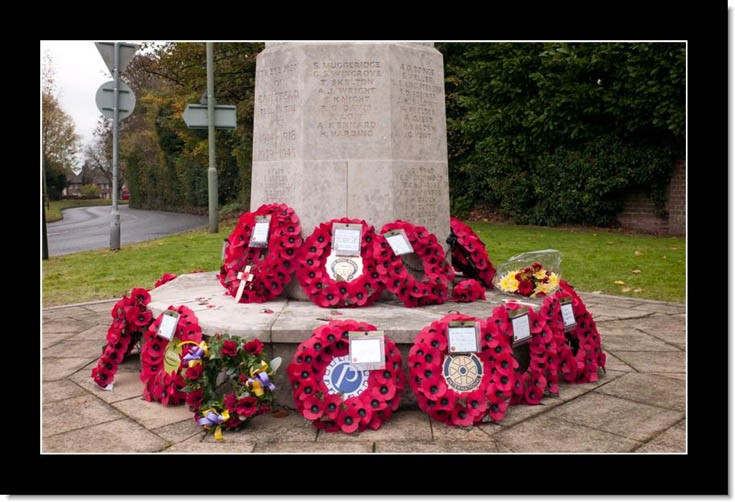 Remembrance Day 2009 - Poppy Wreaths