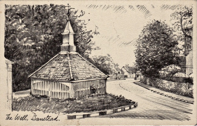 The Well - an Ibis Library postcard