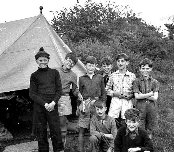 Happy campers at Henley Fort