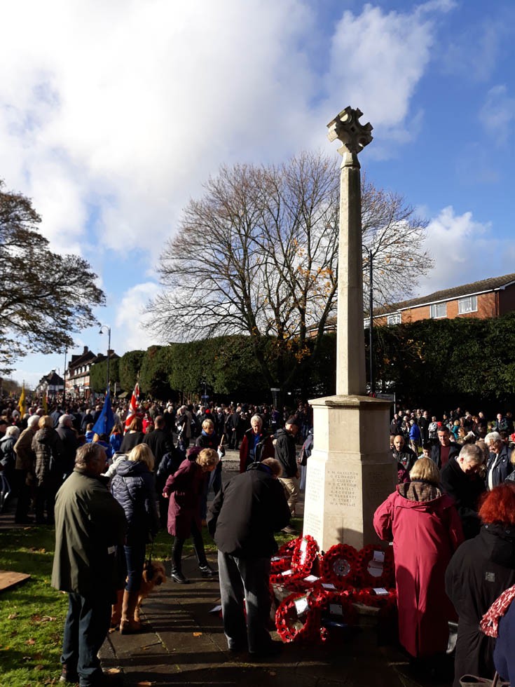 Remembrance Sunday 2018 WWI Centenary