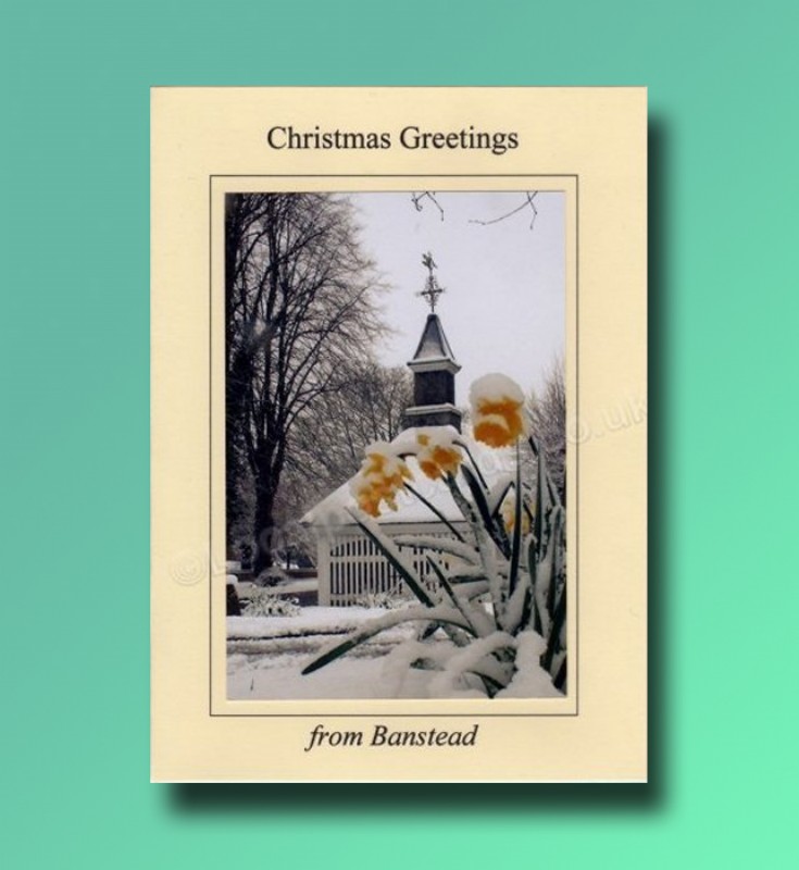 The Old Well - Banstead Christmas card