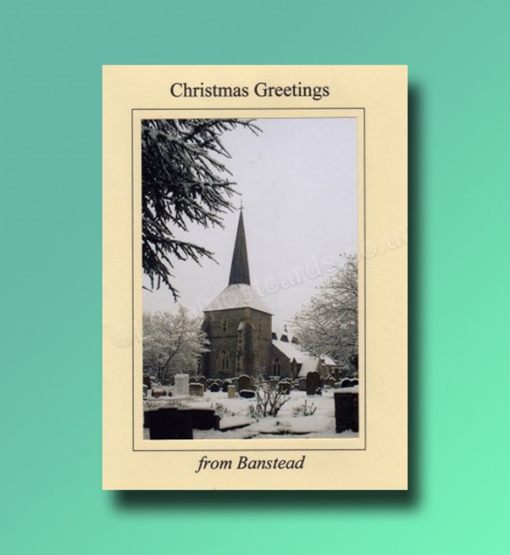 All Saints Church - Banstead Christmas card