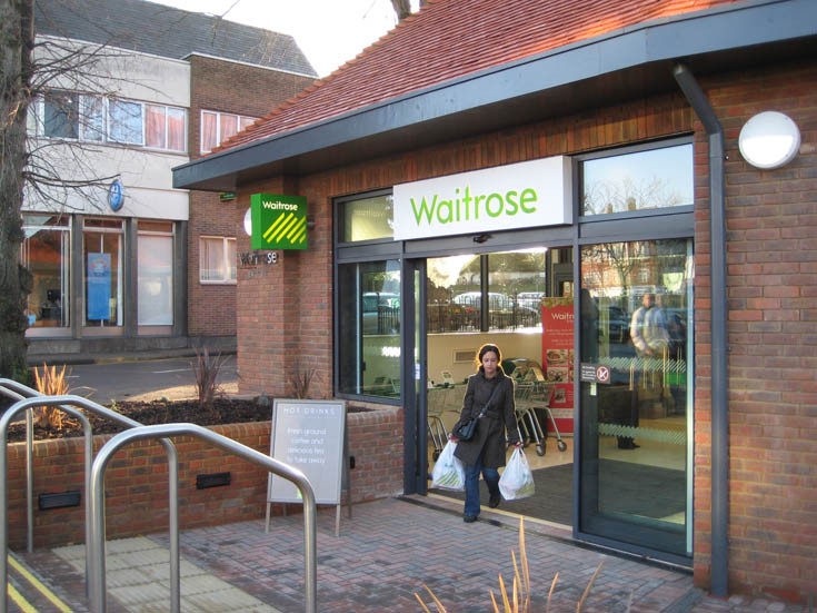 Waitrose Banstead - One of the first customers