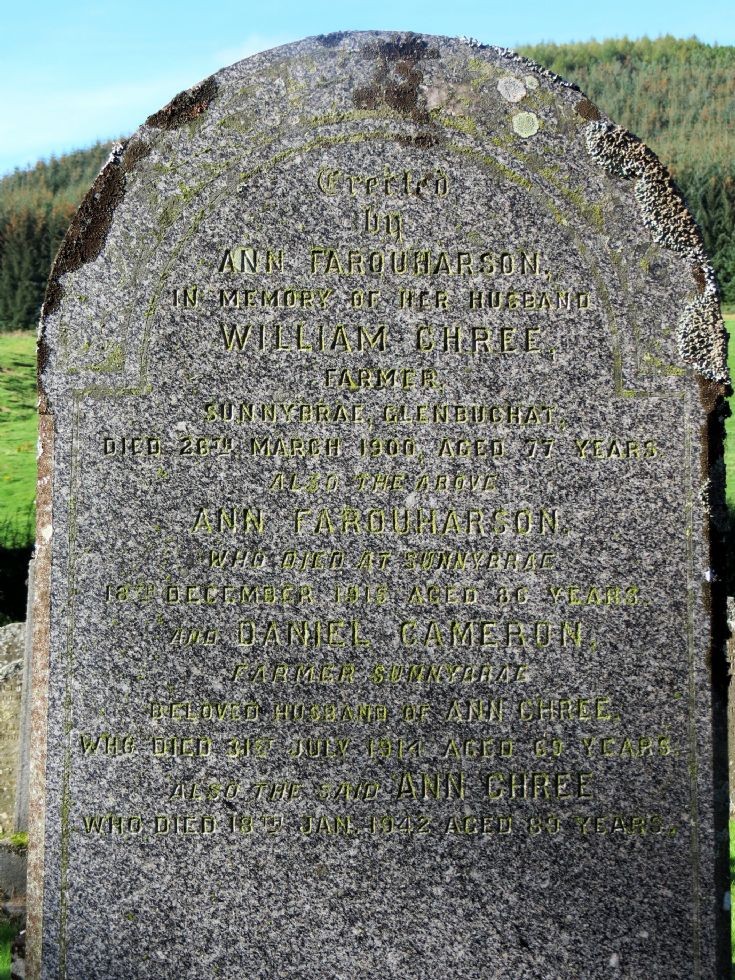 62 Grave No 71 William Chree