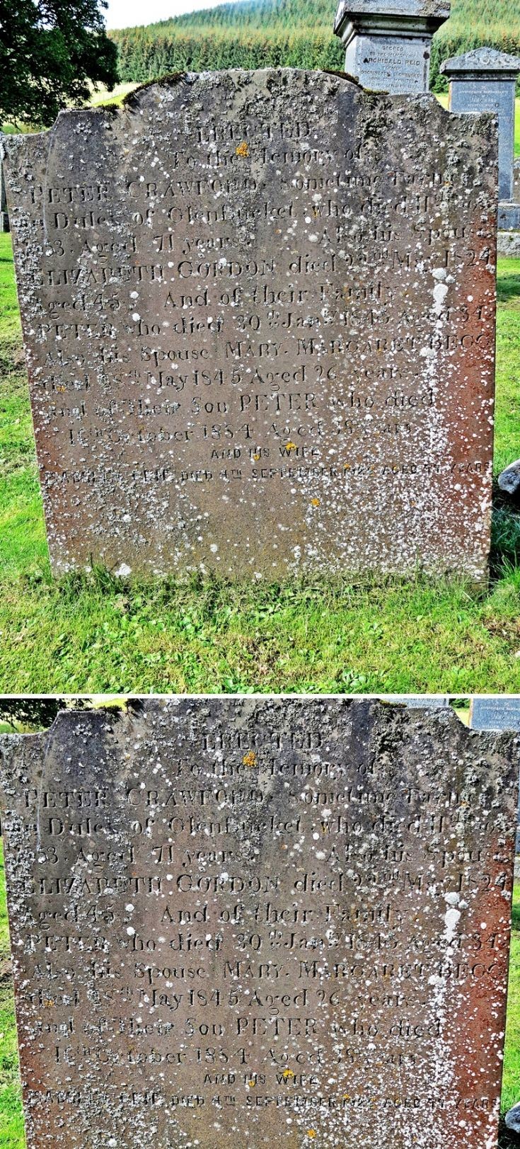 63 Grave No 72 Peter Crawford