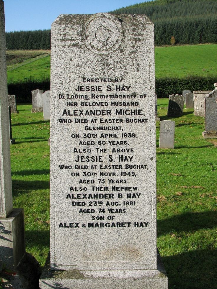 76 Grave No 106 Alexander Michie