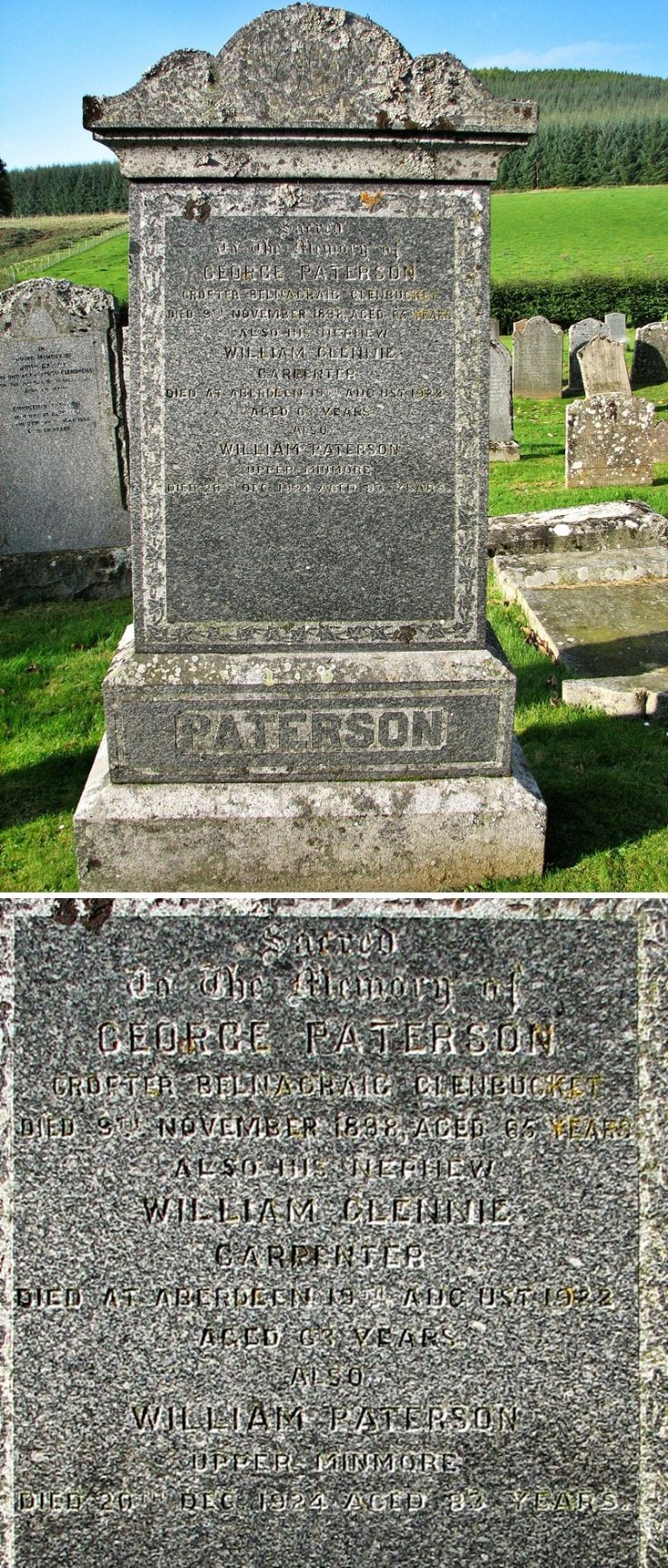 78 Grave No 108 George Paterson