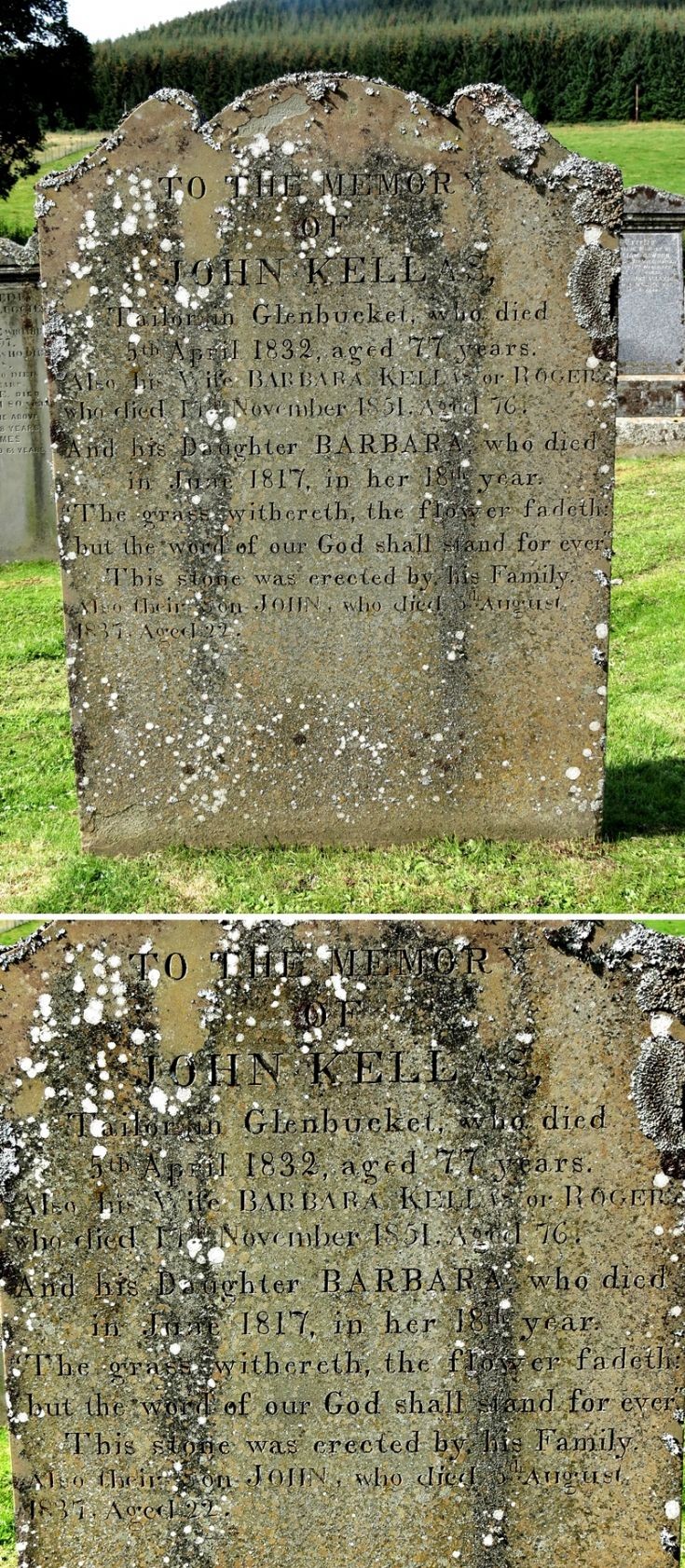 80 Grave No 110 John Kellas