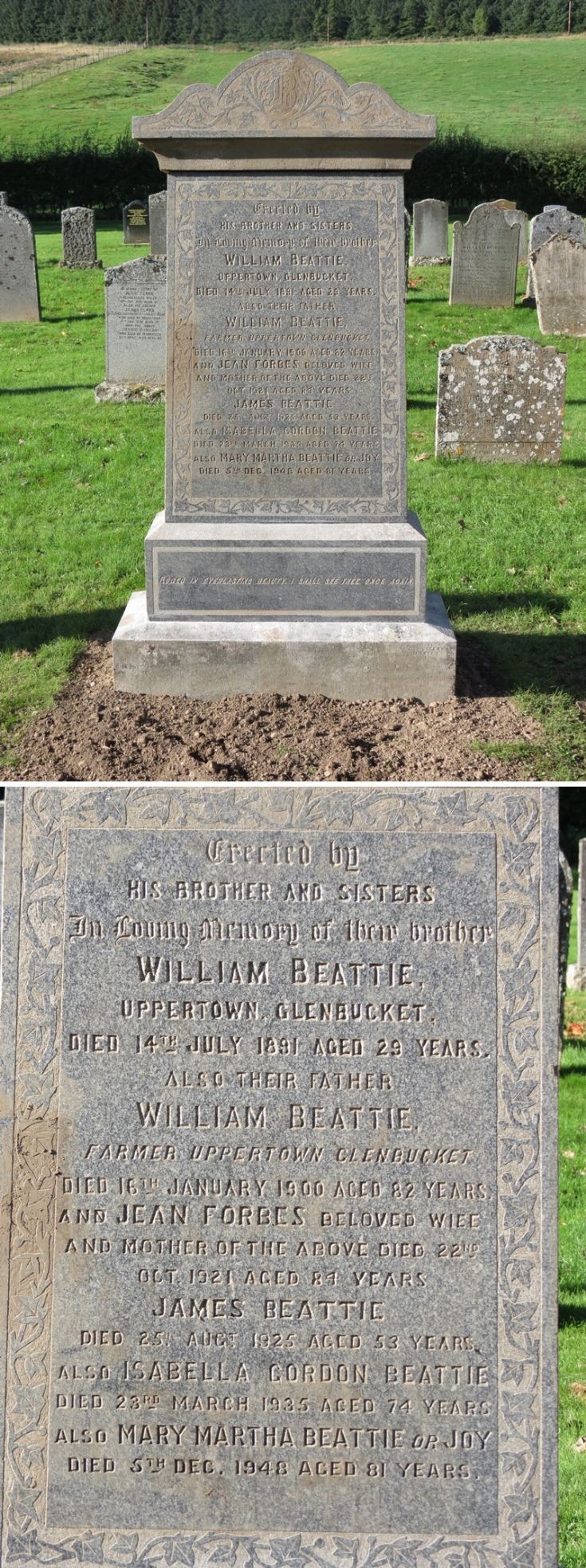 82 Grave No 116 William Beattie