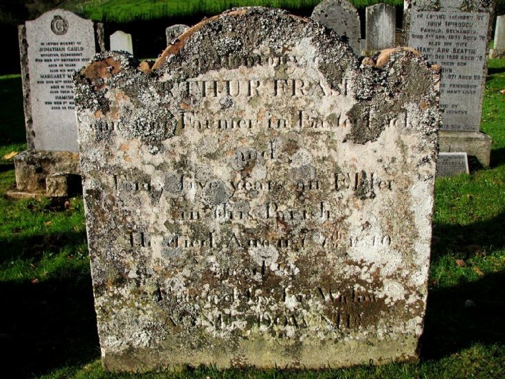 90 Grave No 126 Arthur Fraser