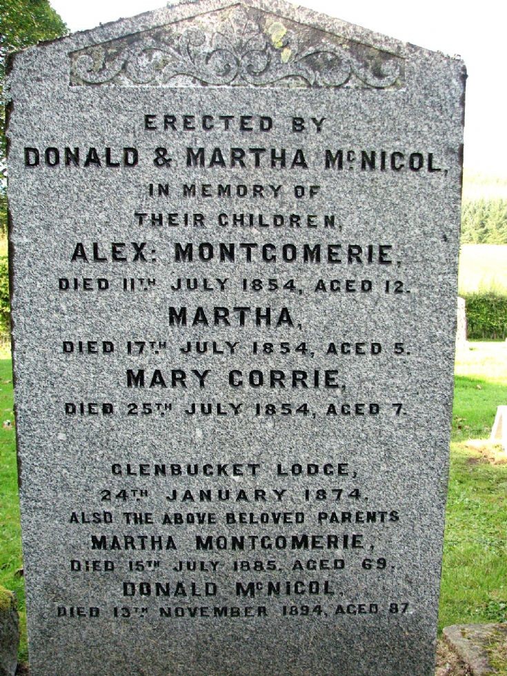 95 Grave No 131 Alex Montomerie