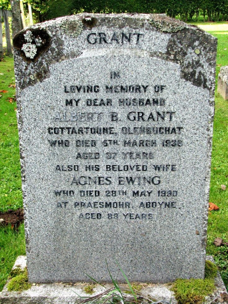 98 Grave No 134 Albert Grant