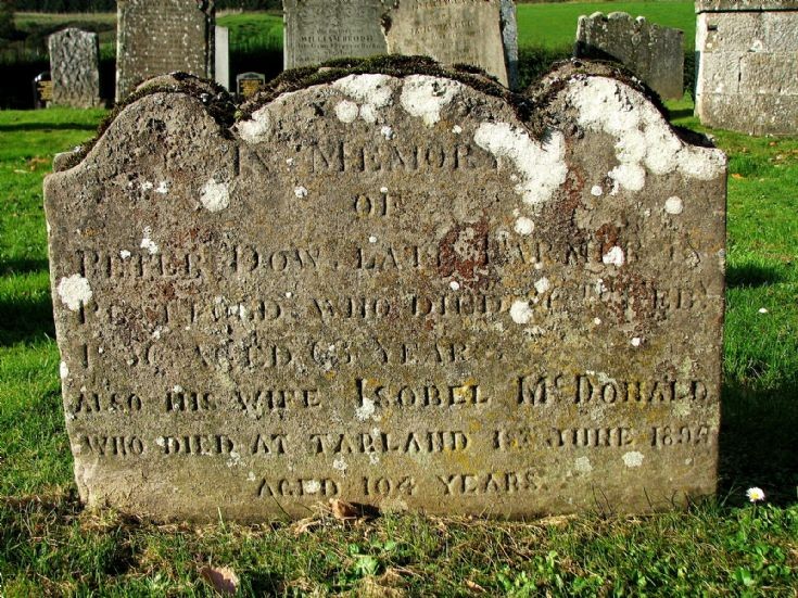 100 Grave No 137 Peter Dow