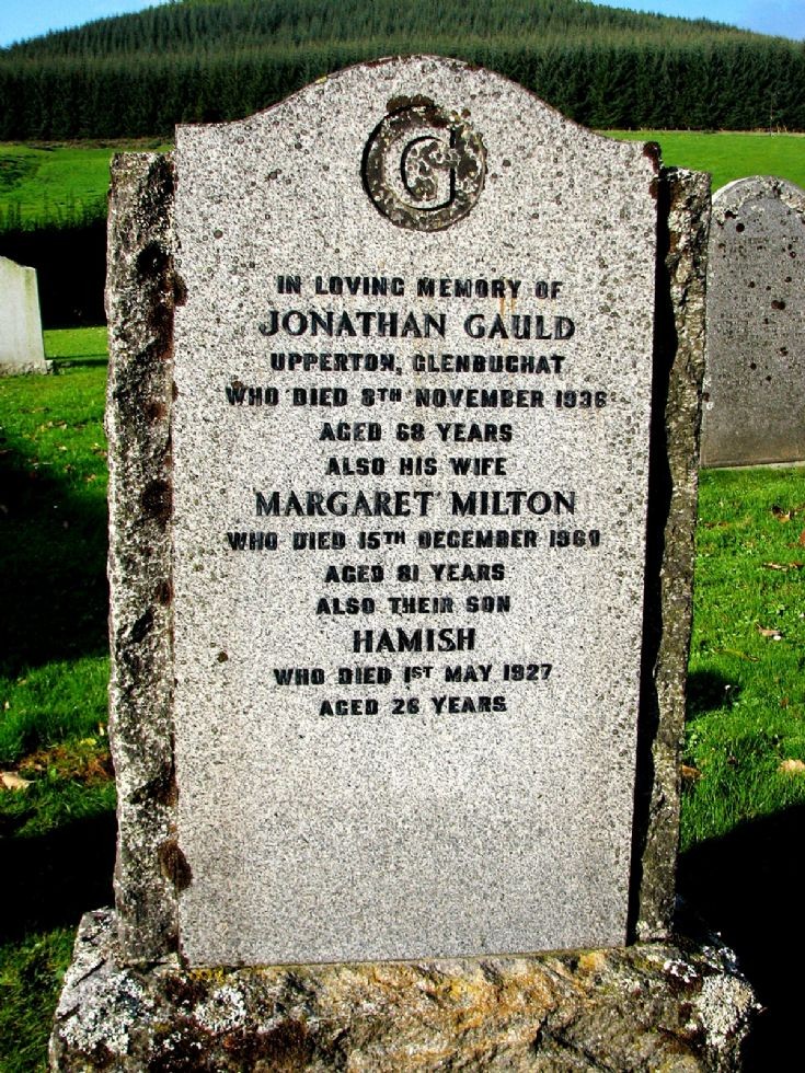 105 Grave No 142 Jonathan Gauld