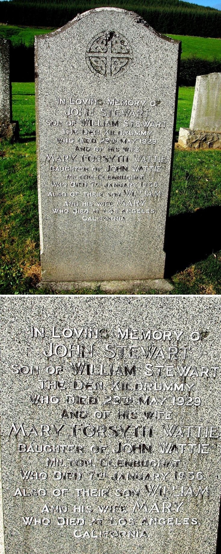 122 Grave No 159 John Stewart