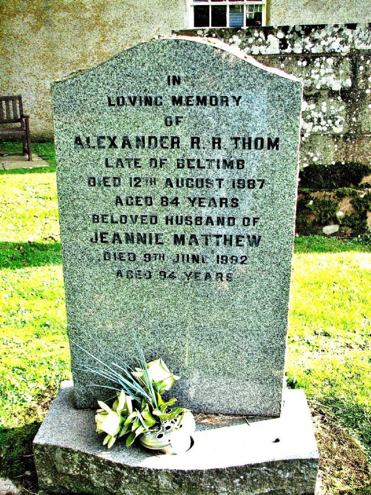 124 Grave No 161 Alexander Thom