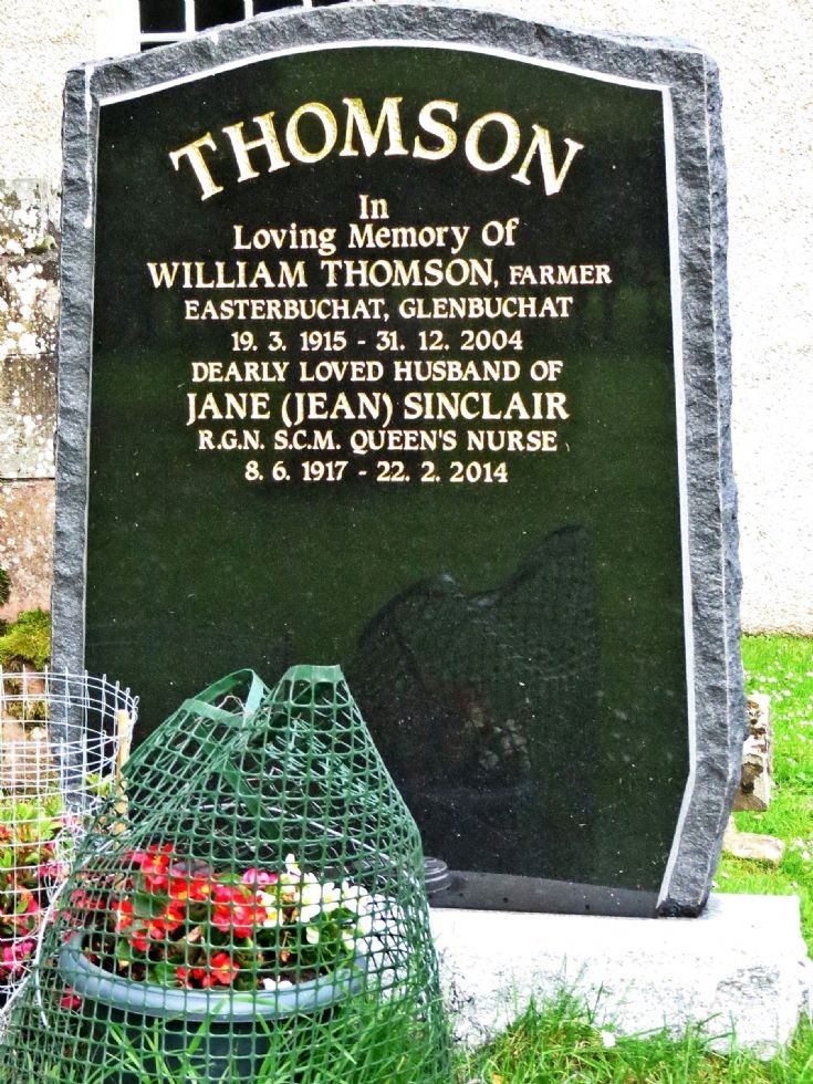 126 Grave No 163 William Thomson