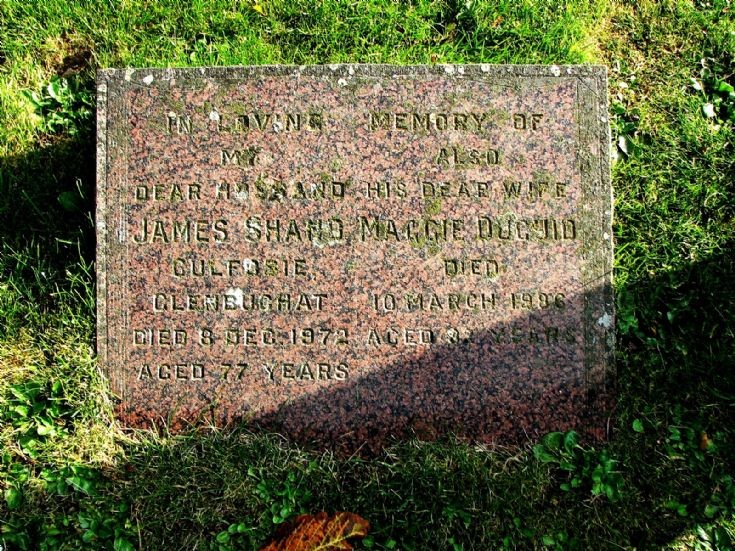 131 Grave No 168 James Shand