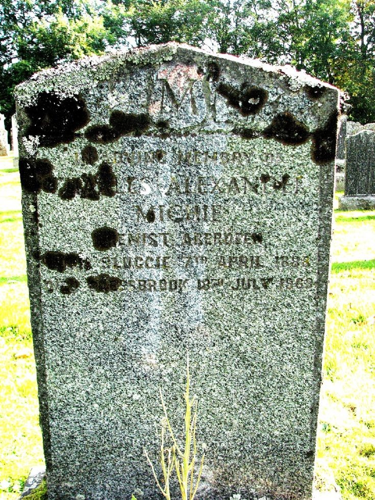 137 Grave No 174 Charles Alexander Michie