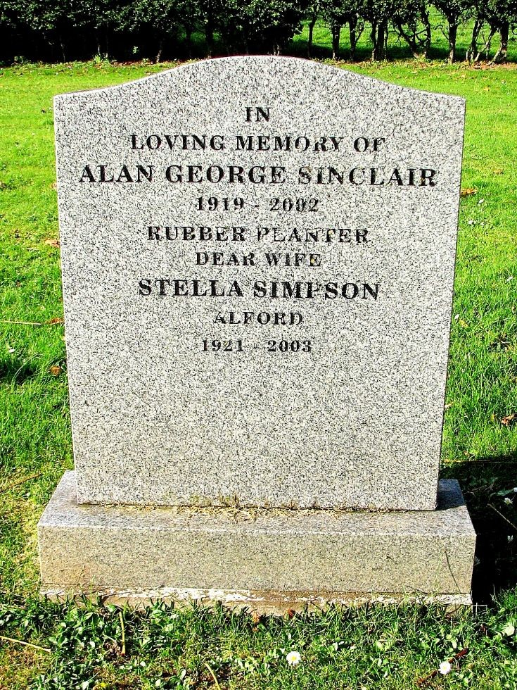 142 Grave No 180 Alan Sinclair