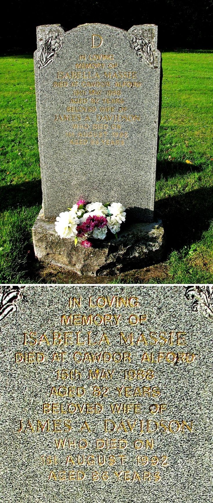 148 Grave No 189 Isabella Massie