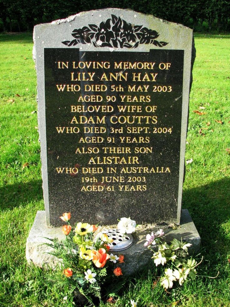 149 Grave No 191 Lilly Ann Hay