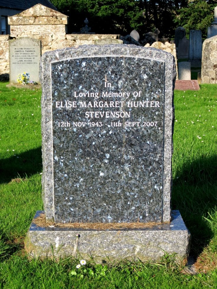 152 Grave No 213 Elise Stevenson