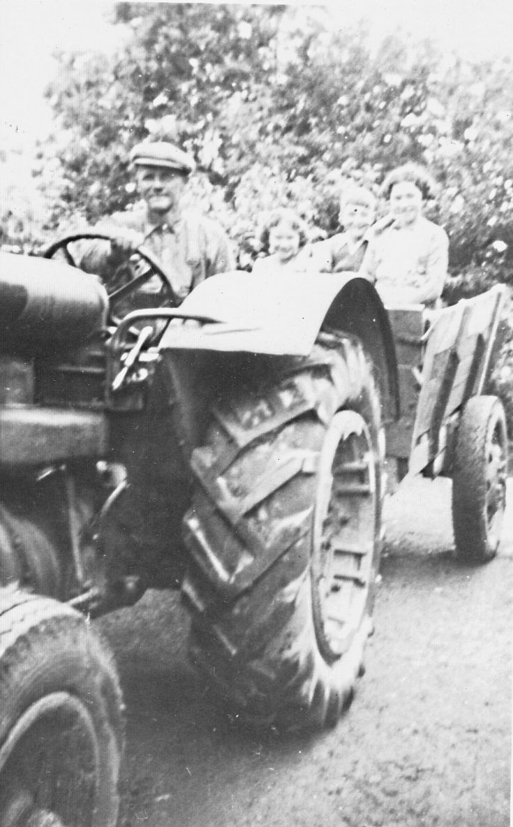 7 George Hay with Frdson Tractor