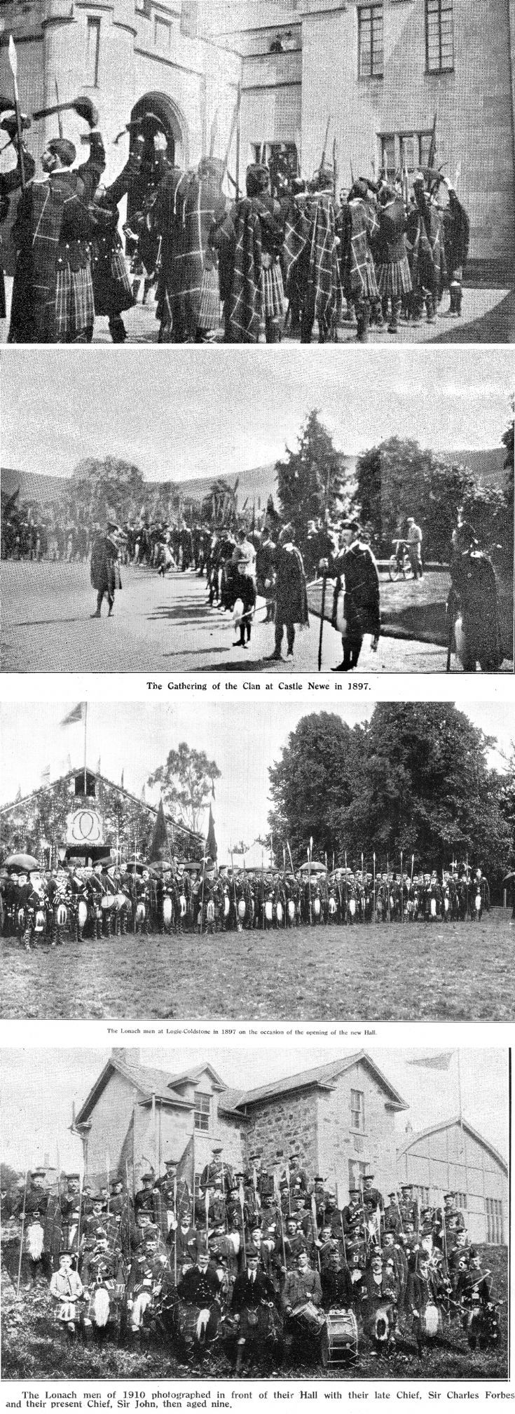 5 Lonach Men 1897 and 1910