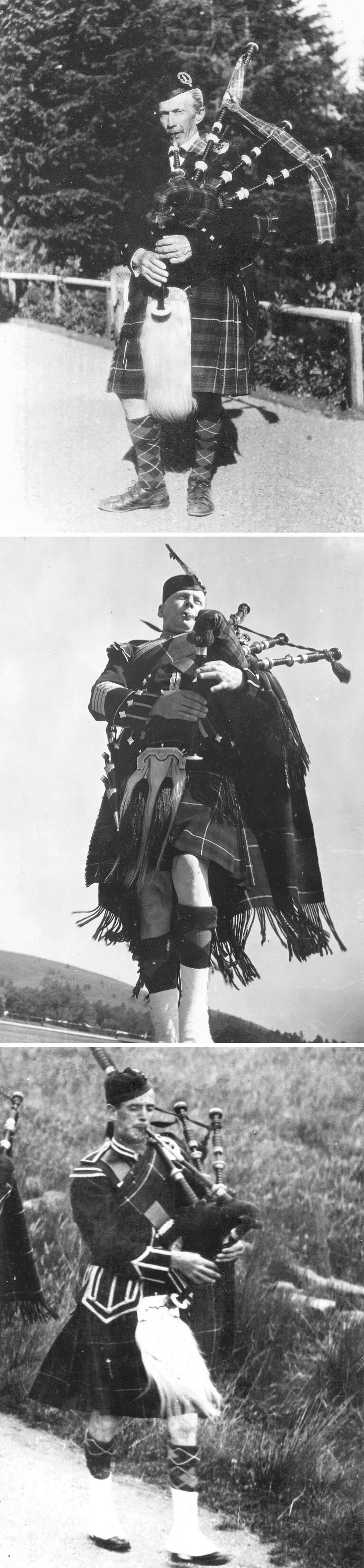 8 Lonach Pipers