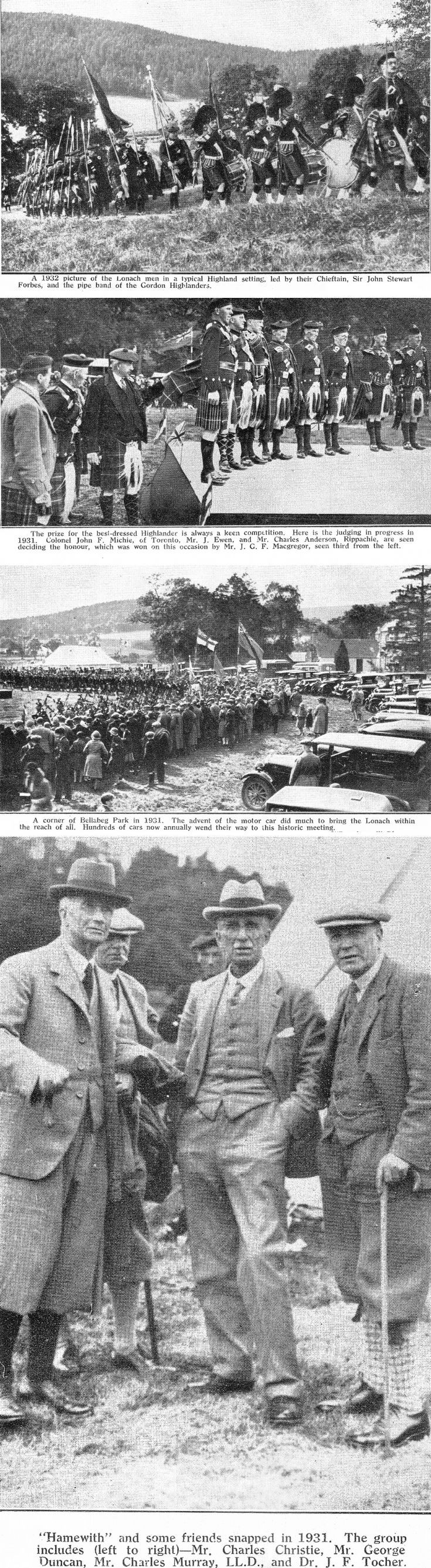 12 Lonach Gathering 1931 & 1932