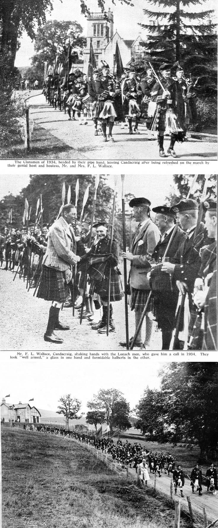13 Lonach Gathering 1934 and 1910
