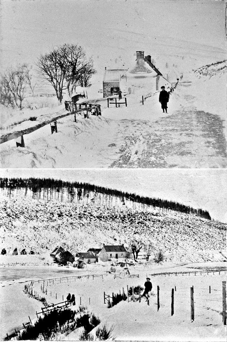 9 Glenbuchat Mill in snow