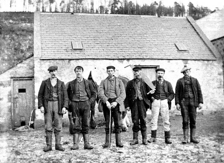 29 Wood cutters Glenbuchat Mill. 