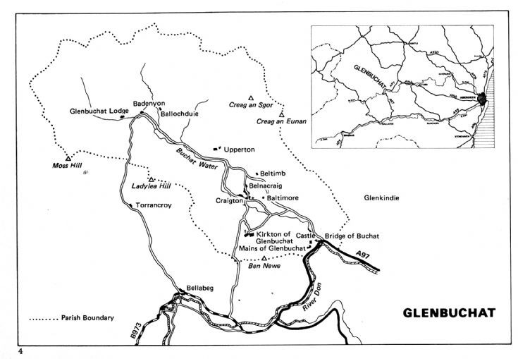 6 Glenbuchat Map